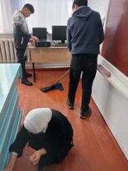 Кемин районунун бардык билим берүү уюмдарында тазалоо иштери жүргүзүлдү. #preview13887